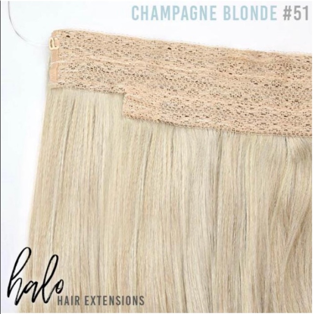 Zala Halo Hair Extensions (Real hair)
